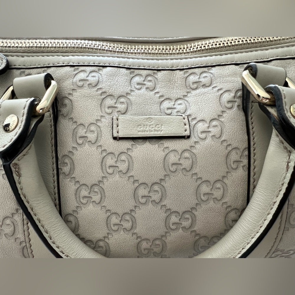 Gucci Boston Leather Handbag - Picture 4 of 15